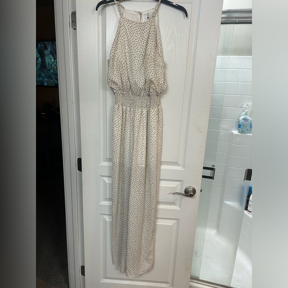 White and black rhomper size small